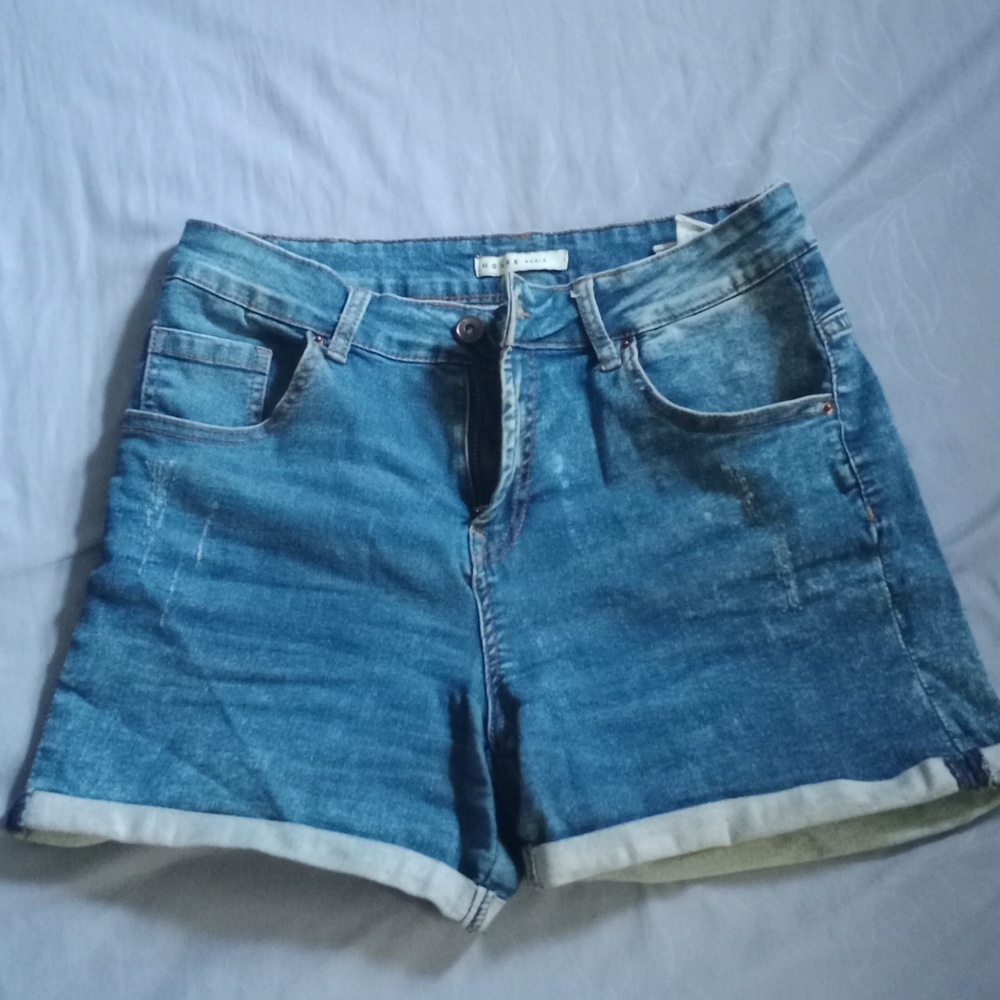 Classic Blue Women's Jean Shorts